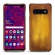 Samsung Galaxy S10 5G leather cover - Doré Patine