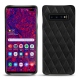 Funda de piel Samsung Galaxy S10 5G - Negre poudro - Couture