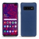 Coque cuir Samsung Galaxy S10 5G - Bleu frisson