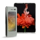 Funda de piel Samsung Galaxy Fold - Gris ( Nappa - Pantone W428C ) 