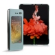Custodia in pelle Samsung Galaxy Fold - Bleu ciel ( Nappa - Pantone 277C ) 