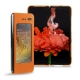 Custodia in pelle Samsung Galaxy Fold - Orange ( Nappa - Pantone 1495U ) 