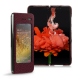 가죽 커버 Samsung Galaxy Fold - Lie de vin ( Pantone 5115C ) 