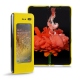 가죽 커버 Samsung Galaxy Fold - Jaune fluo