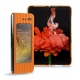 Funda de piel Samsung Galaxy Fold - Abaca arancio