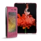 Custodia in pelle Samsung Galaxy Fold - Serpent ciclamino
