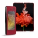 Capa em pele Samsung Galaxy Fold - Rouge passion