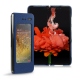 Lederschutzhülle Samsung Galaxy Fold - Bleu frisson