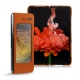 Capa em pele Samsung Galaxy Fold - Orange vibrant
