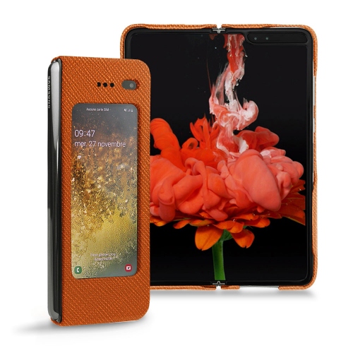 Wählen Sie Noreve für Ihre Premium-Rümpfe für Galaxy FoldOrange vibrant ( Pantone #e36b39 ) 