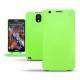 硬质真皮保护套 Samsung SM-N9000 Galaxy Note 3  - Vert fluo