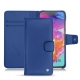 硬质真皮保护套 Samsung Galaxy A70 - Bleu océan ( Nappa - Pantone 293C ) 