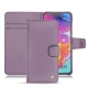 硬质真皮保护套 Samsung Galaxy A70 - Lilas ( Nappa - Pantone 2645U ) 