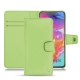 Custodia in pelle Samsung Galaxy A70 - Vert olive ( Nappa - Pantone 578U ) 