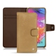 Housse cuir Samsung Galaxy A70 - Sable vintage ( Roughtcut - Gaucho#57254 ) 