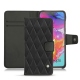 Lederschutzhülle Samsung Galaxy A70 - Noir - Couture ( Nappa - Black ) 