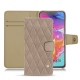 Custodia in pelle Samsung Galaxy A70 - Taupe vintage - Couture