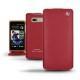 Lederschutzhülle HTC Desire 600  - Rouge ( Nappa - Pantone 199C ) 