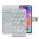 Funda de piel Samsung Galaxy A70 - Platinium - Couture
