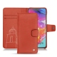 Custodia in pelle Samsung Galaxy A70 - Arange clouquié