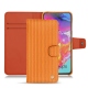 Funda de piel Samsung Galaxy A70 - Abaca arancio