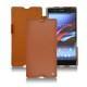 Funda de piel Sony Xperia Z Ultra - Marron ( Nappa - Pantone 1615C ) 