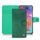 Capa em pele Samsung Galaxy A70 - Crocodile pino