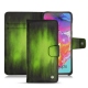Funda de piel Samsung Galaxy A70 - Vert Patine
