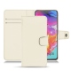 Lederschutzhülle Samsung Galaxy A70 - Blanc PU