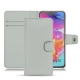 硬质真皮保护套 Samsung Galaxy A70 - Gris PU