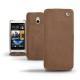 Housse cuir HTC One mini  - Sable vintage ( Roughtcut - Gaucho#57254 ) 