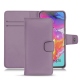 Custodia in pelle Samsung Galaxy A70 - Lilas PU