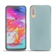 Funda de piel Samsung Galaxy A70 - Bleu ciel ( Nappa - Pantone 277C ) 