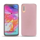 Funda de piel Samsung Galaxy A70 - Rose ( Nappa - Pantone 2365C ) 