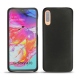 Coque cuir Samsung Galaxy A70 - Noir ( Nappa - Black ) 