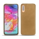 Capa em pele Samsung GaGalaxy A70 - Sable vintage ( Roughtcut - Gaucho#57254 ) 
