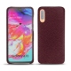 Funda de piel Samsung Galaxy A70 - Lie de vin ( Pantone 5115C ) 