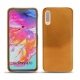 Custodia in pelle Samsung Galaxy A70 - Or Maïa ( Pantone 871C ) 