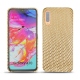 Capa em pele Samsung GaGalaxy A70 - Serpent sabbia