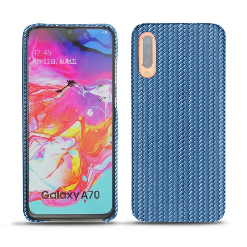 Custodia in pelle Samsung Galaxy A70Abaca ishia ( Pantone #395775 ) 