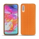 硬质真皮保护套 Samsung Galaxy A70 - Abaca arancio