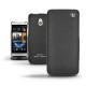 Housse cuir HTC One mini  - Ebène ( Sleek P C12 - Black ) 