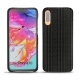 硬质真皮保护套 Samsung Galaxy A70 - Abaca nero