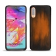 Samsung Galaxy A70 leather cover - Marron Patine