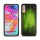 硬质真皮保护套 Samsung Galaxy A70 - Vert Patine