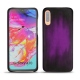 硬质真皮保护套 Samsung Galaxy A70 - Violet Patine