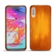 Funda de piel Samsung Galaxy A70 - Orange Patine