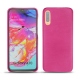 Funda de piel Samsung Galaxy A70 - Rose BB
