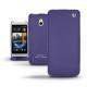 Housse cuir HTC One mini  - Cobalt ( Pantone 2766C ) 