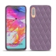 Funda de piel Samsung Galaxy A70 - Lilas - Couture ( Nappa - Pantone 2645U ) 
